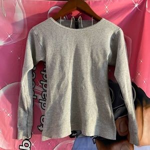 Gray women’s shirt, size medium